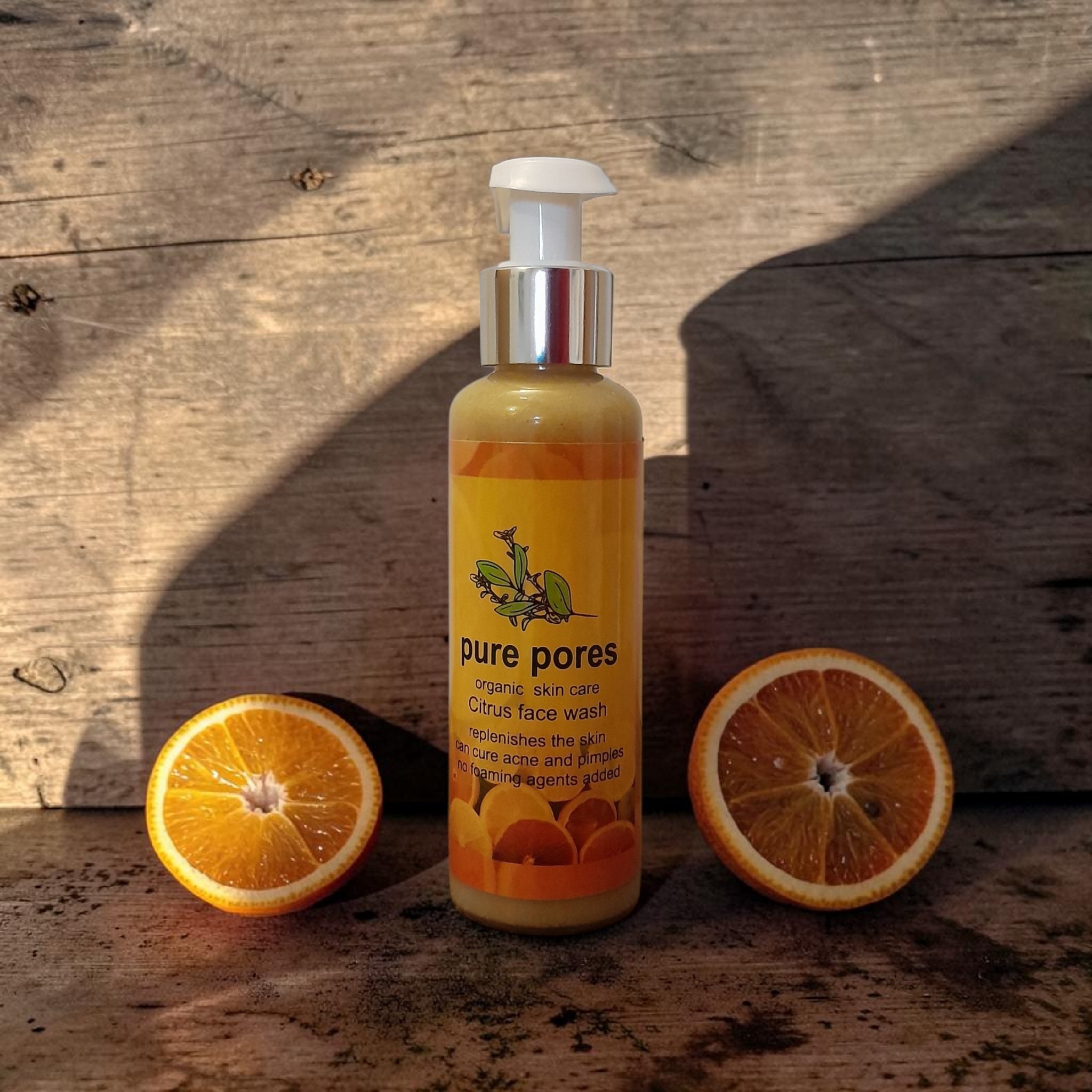 Citrus face wash